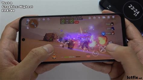 Vivo Y28 Genshin Impact Gaming Test Helio G85 90Hz Display ICTfix