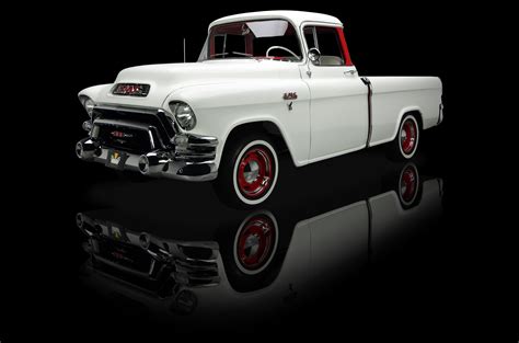 This Classic 1955 Gmc Pickup Truck Is On Display In Our Service Lane