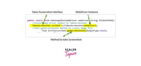 How To Take Screenshots In Selenium WebDriver Scaler Topics