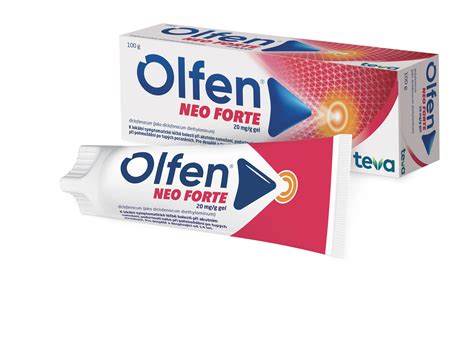 Olfen Neo Forte 20mg G Gel 100g Alphega Cz