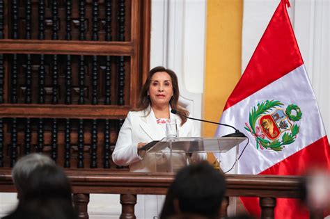 Presidenta Boluarte Participa En Lanzamiento De Feria En D A