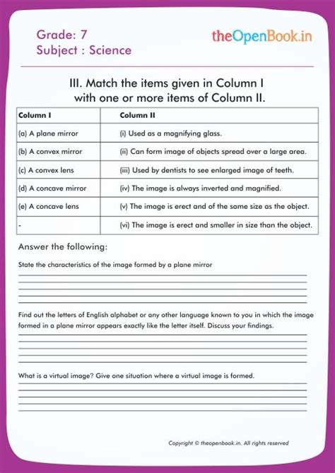 science worksheets | Science worksheets, Printable worksheets, Science