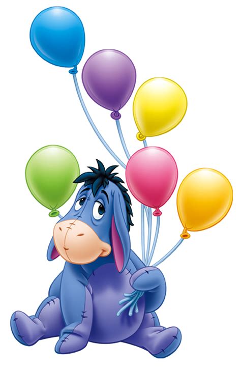 Eeyore With Balloons Png Transparent Cartoon Winnie The Pooh Friends