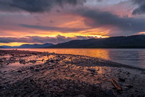 Sunset at Lake McDonald by Phil_Bird | ePHOTOzine