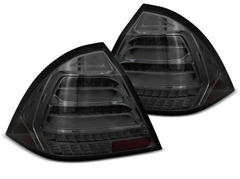 Coppia Fari Led DTS Posteriori Mercedes W203 Berlina 00 04 Fume