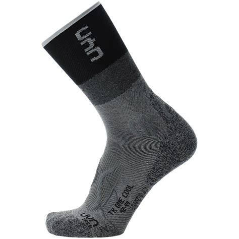 UYN Calcetines Hombre Trekking One Cool Gris Negro BIKE24