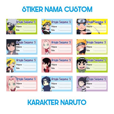 Detail Nama Nama Naruto Dan Gambarnya Koleksi Nomer