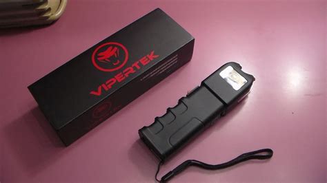 Vipertek Vts Heavy Duty Stun Gun Rechargeable With