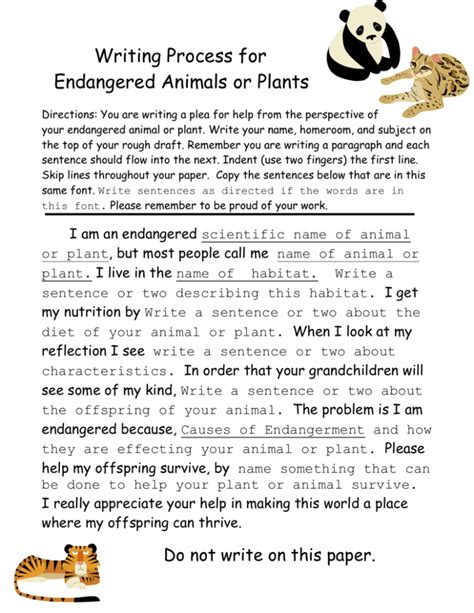 Endangered Animals