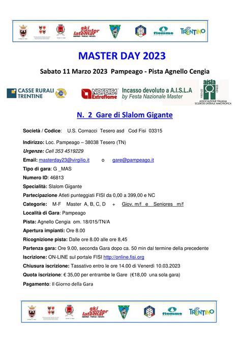 Pianeta Master Master Day 2023