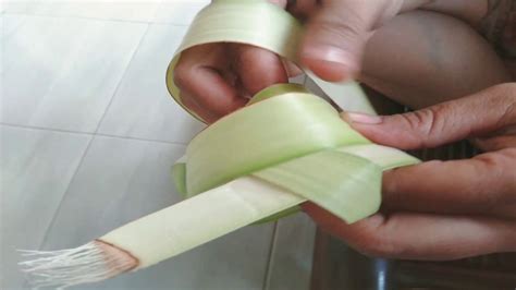 Tutorial Membuat Ketupat Dengan Mudah Youtube