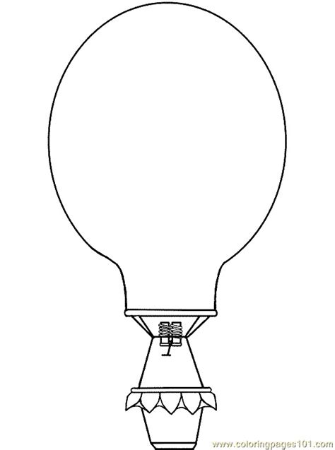 Coloriage Montgolfiere gratuit à imprimer