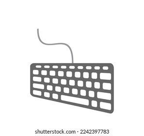 Computer Keyboard Keyboard Arts Vector Stock Vector (Royalty Free ...