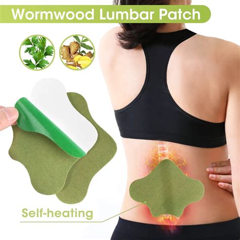 Pcs Wormwood Waist Stickers Patches Lumbar Plaster Neck Joint