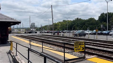 Csx Autorack Train Brunswick Md Railroads Trains