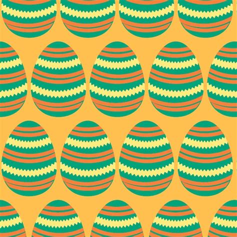 Huevos de pascua patrón sencillo sin costuras huevos de pascua símbolo