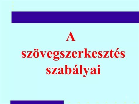 Ppt A Sz Vegszerkeszt S Szab Lyai Powerpoint Presentation Free