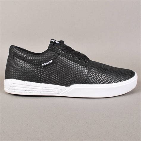 Supra Footwear Supra Crown Coallition Hammer Skate Shoes Blacksnake