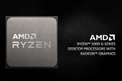 Amd Ryzen G Apus With Integrated Graphics Officially Launched