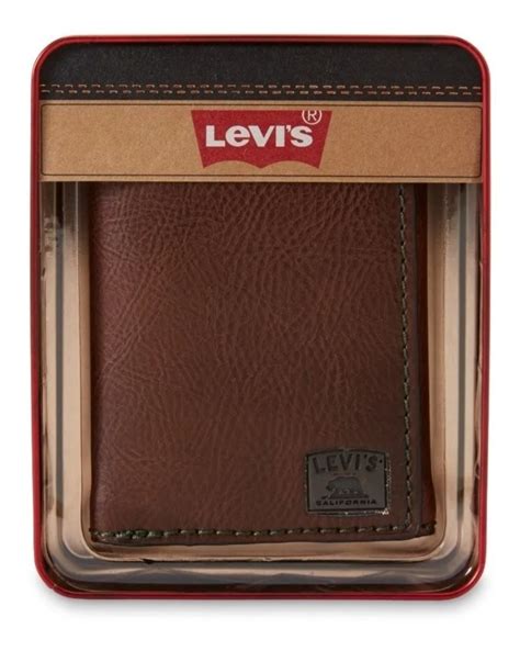 Cartera Levis Para Hombre Piel Genuina Mercado Libre