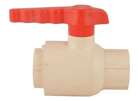 White And Red Ashirvad Cpvc Ball Valve Valve Size Mm At Rs