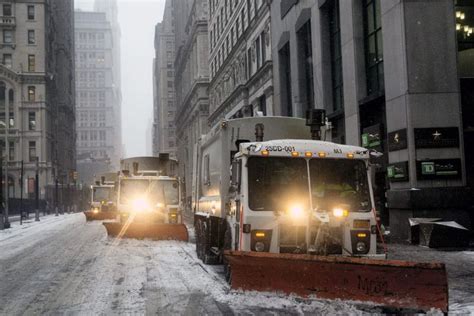 Nueva York Una Tormenta De Nieve Acecha La Costa Este De Ee Uu Una