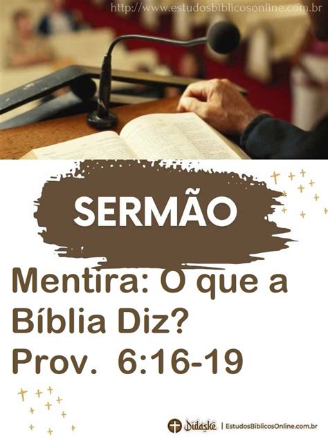 Sobre A Mentira Na Bíblia - Pregação sobre a Mentira: O que a Bíblia Diz? Reflexão Bíblica ...