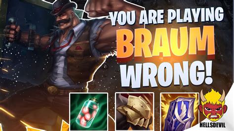 Wild Rift You Are Playing Braum Wrong Challenger Braum Gameplay