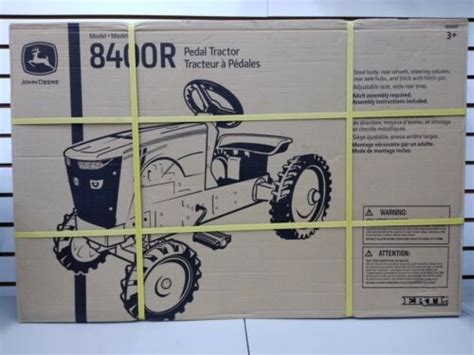 John Deere 8400r Pedal Tractor Ertl Discontinued Unassembled Part Lp66950 Ebay