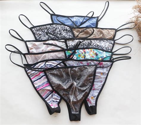 Men Sexy Thongs Smooth T Back Underwear Bikini Underpants G String Panties L XL EBay