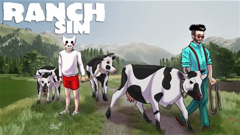 НАШ БИЗНЕС РАСШИРЯЕТСЯ ПОКУПКА МЯСНЫХ КОРОВ В Ranch Simulator Youtube