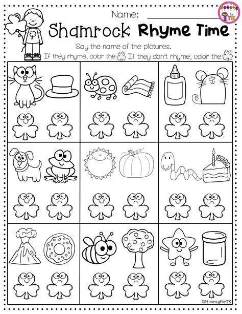 March And St Patricks Day Worksheet St Patrick Day Activities