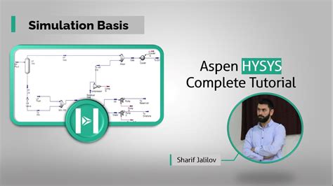 The Complete Aspen Hysys Tutorial For Beginners Simulation Basis