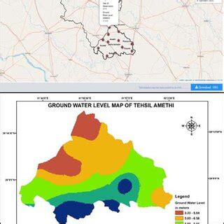 Ground Water Level Web Map | Download Scientific Diagram