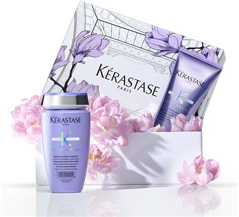 Kérastase Blond Absolu Spring Gift Set for lightened cool blonde hair notino ie