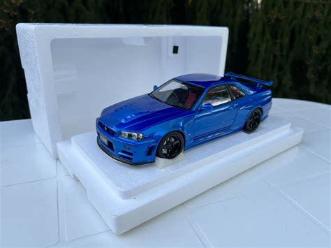 Nissan Gtr 1 18 R34 Niska Cena Na Allegro Pl