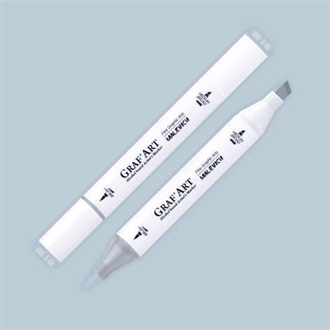 Маркер для скетчинга Малевичъ Graf'Art Brush, скетч маркер на спиртовой ...