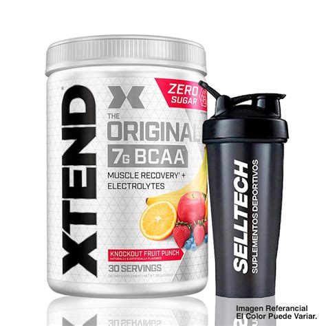 Ripley AMINOÁCIDOS XTEND XTEND002 BCAA 390 GR FRUIT PUNCH 30 SERV