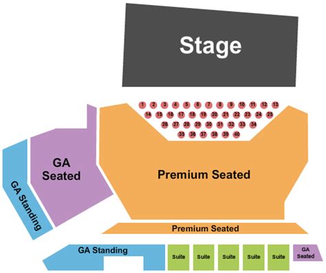 Longhorn Ballroom Seating Chart | CloseSeats.com