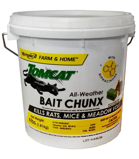 TOMCAT Bait Chunx 4LB Pail