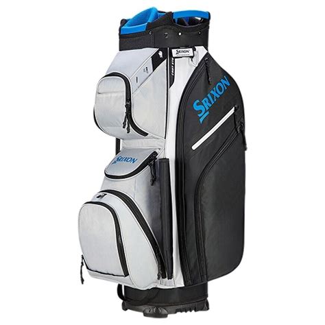 Srixon Premium Cart Bag Srixon 14 Way Golf Bag Grey Black Blue Sidelineswap