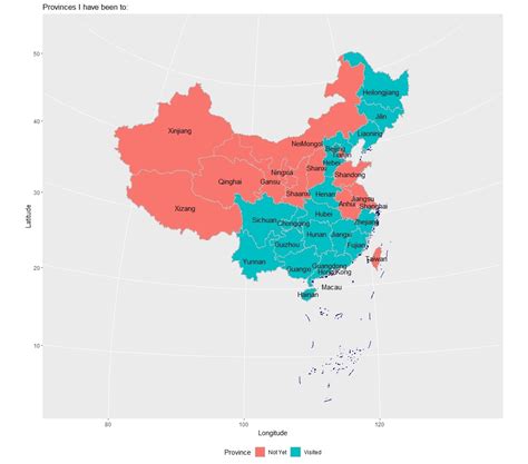 科学网—r绘制中国地图：你去过哪些省份？ 张金龙的博文