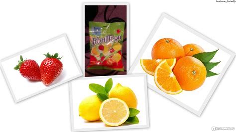 Конфеты Бон Пари Леденцы с фруктовым вкусом - «Минимум химии, максимум ...