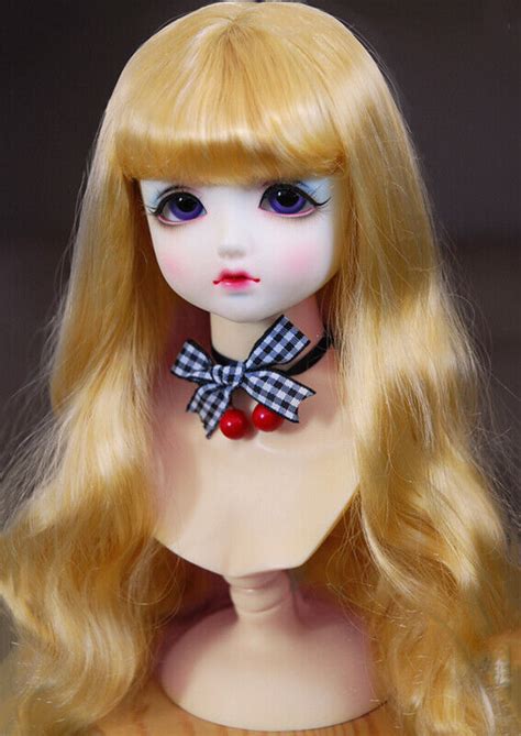 8 9 1 3 BJD Long Curly Wig LUTS Doll SD DZ DOD 1 6 MSD 1 6 Super