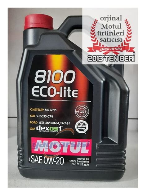 Motul Eco L Te W L Gm Dexos Gen Onayli