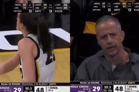 Caitlin Clarks Father Goes Full Basketball Dad Mode Tells Her To Shut