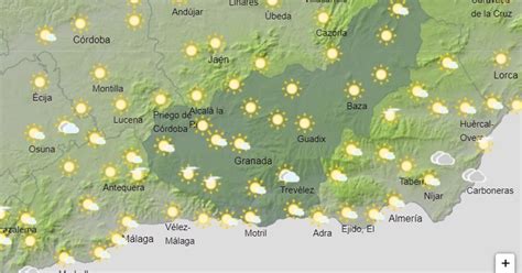 El Tiempo En Granada Cielos Despejados Y Aviso Amarillo Por Fuerte