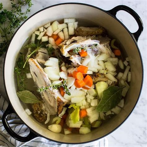 How To Make Homemade Chicken Stock And Vegetable Broth EatingWell