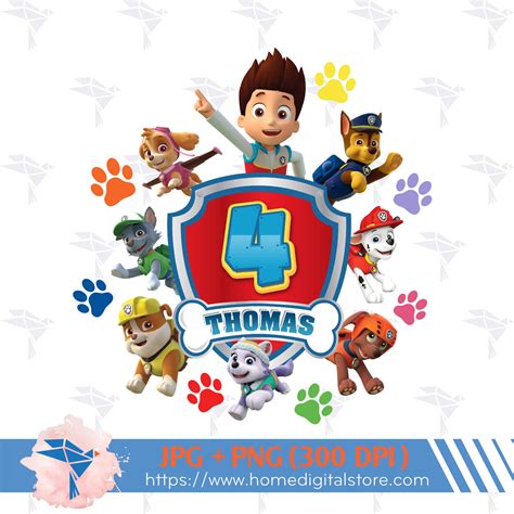 Paw Patrol Birthday Boy Png 