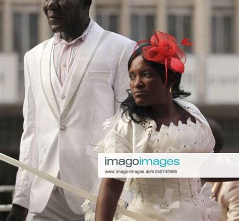 William Masvinu Back To Back Champion Of Zimbabwe S Annual Mr Ugly Pageant Poses To The Crowd Wit